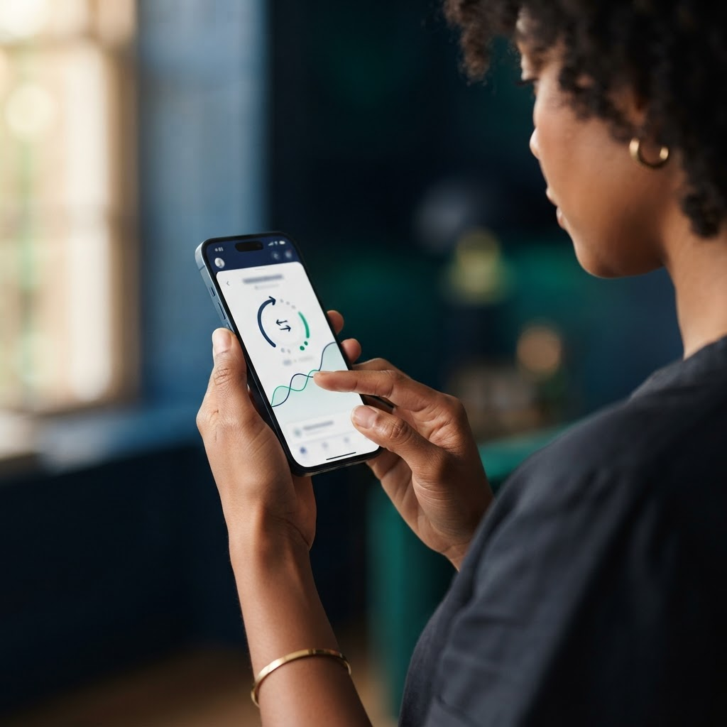 Suivi d’un transfert Monizi Express sur smartphone